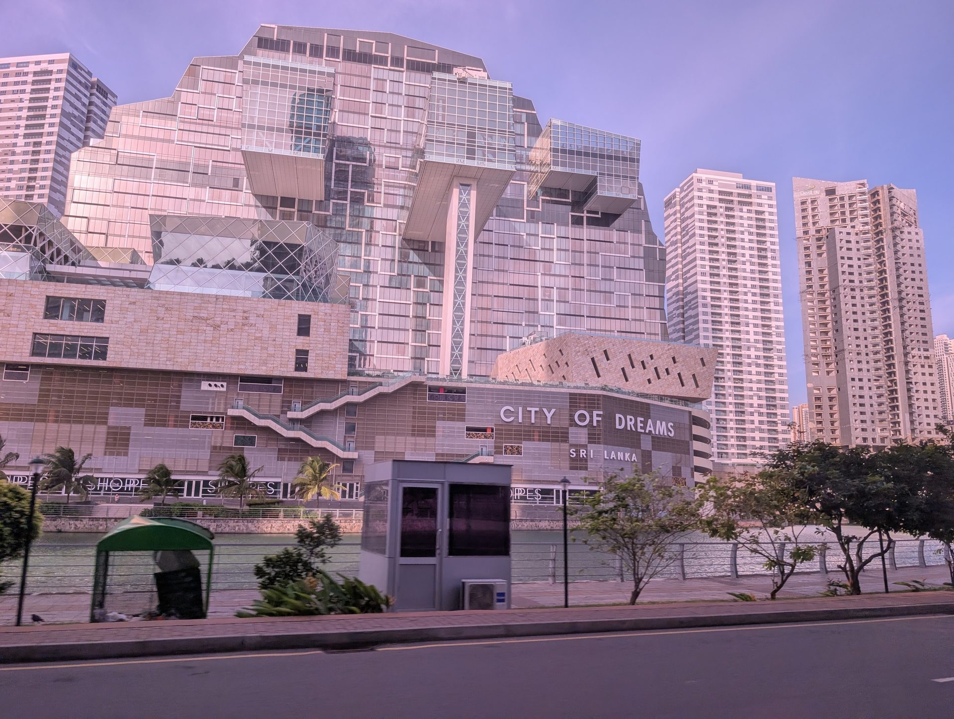 City of Dreams and apartment towers in Colombo