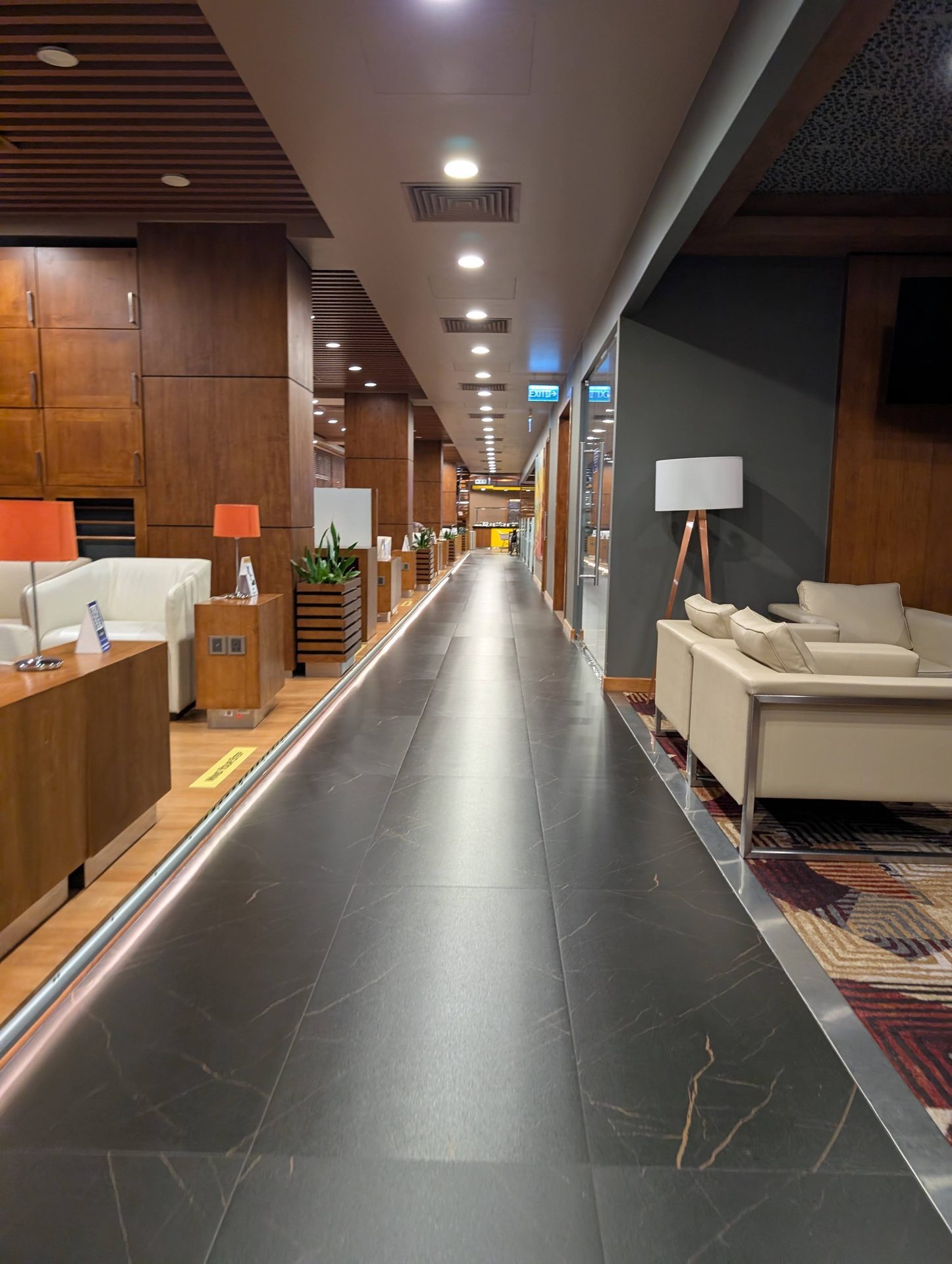 Business class lounge at Colombo Bandaranaike International Airport