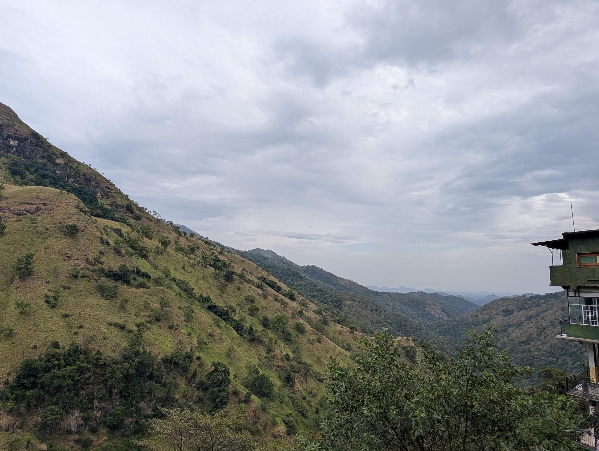 View through the Ella Gap toward the lowlands