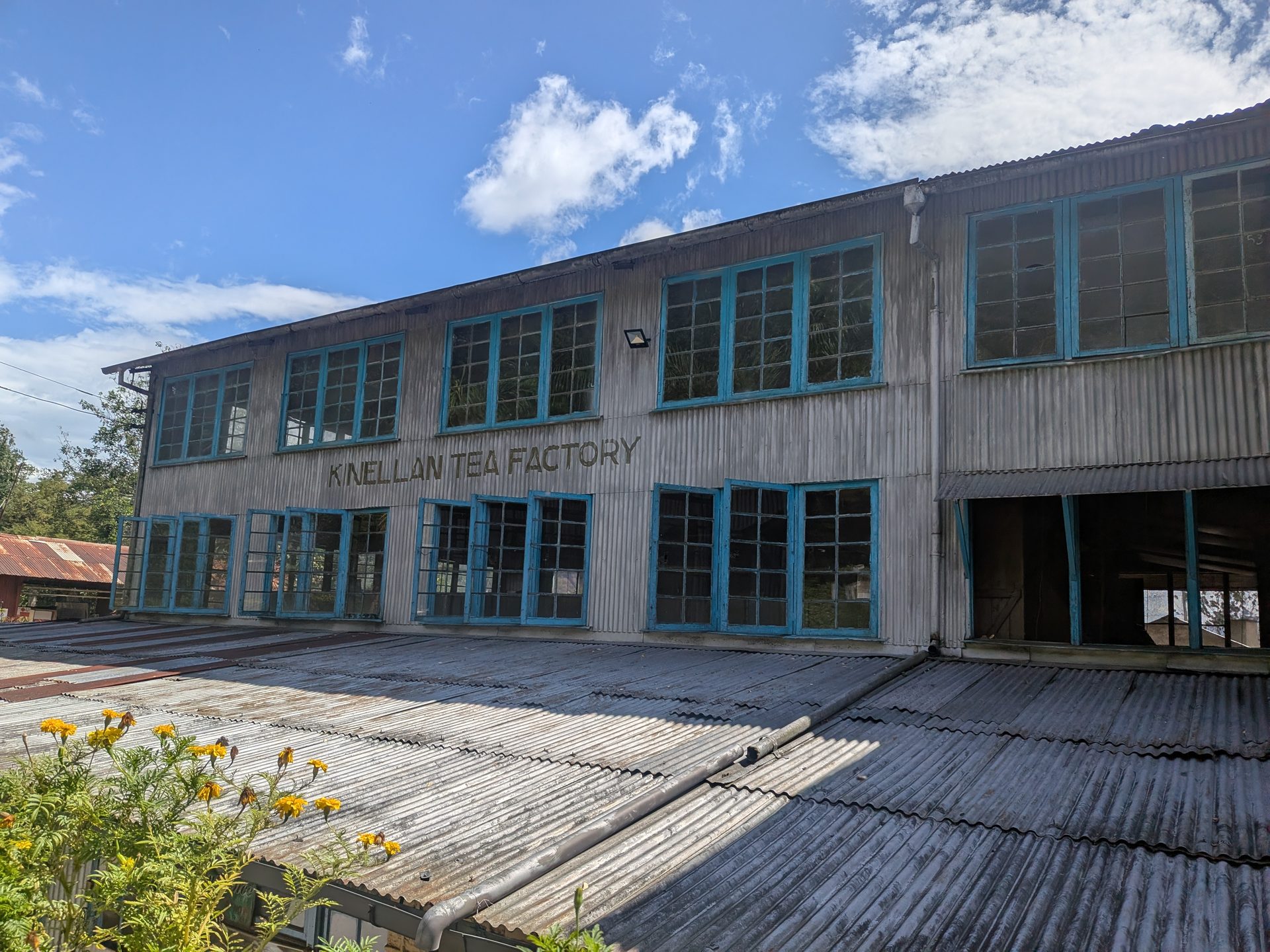 Kinellan Tea Factory building near Ella