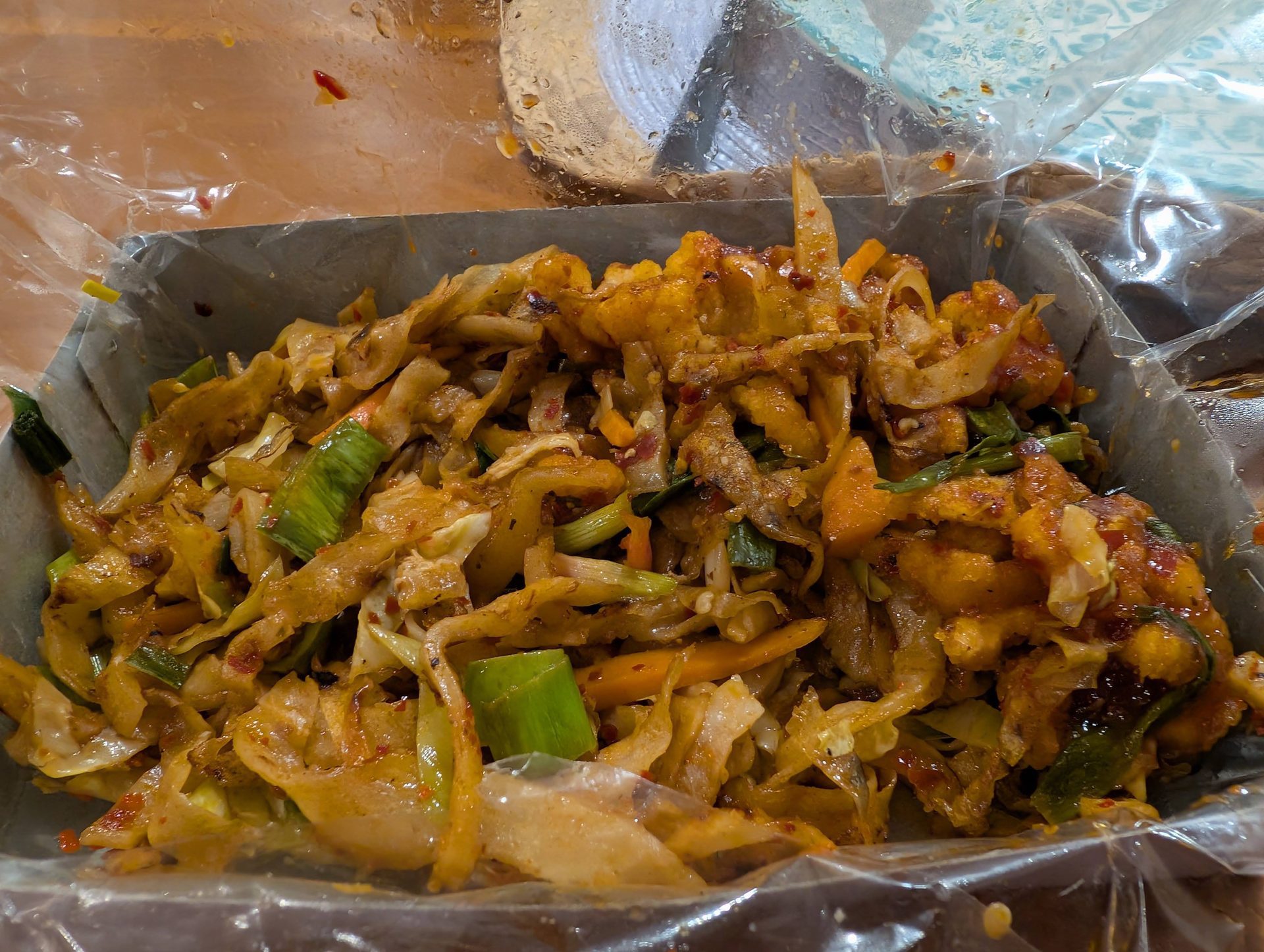 Takeaway chicken kottu in Colombo