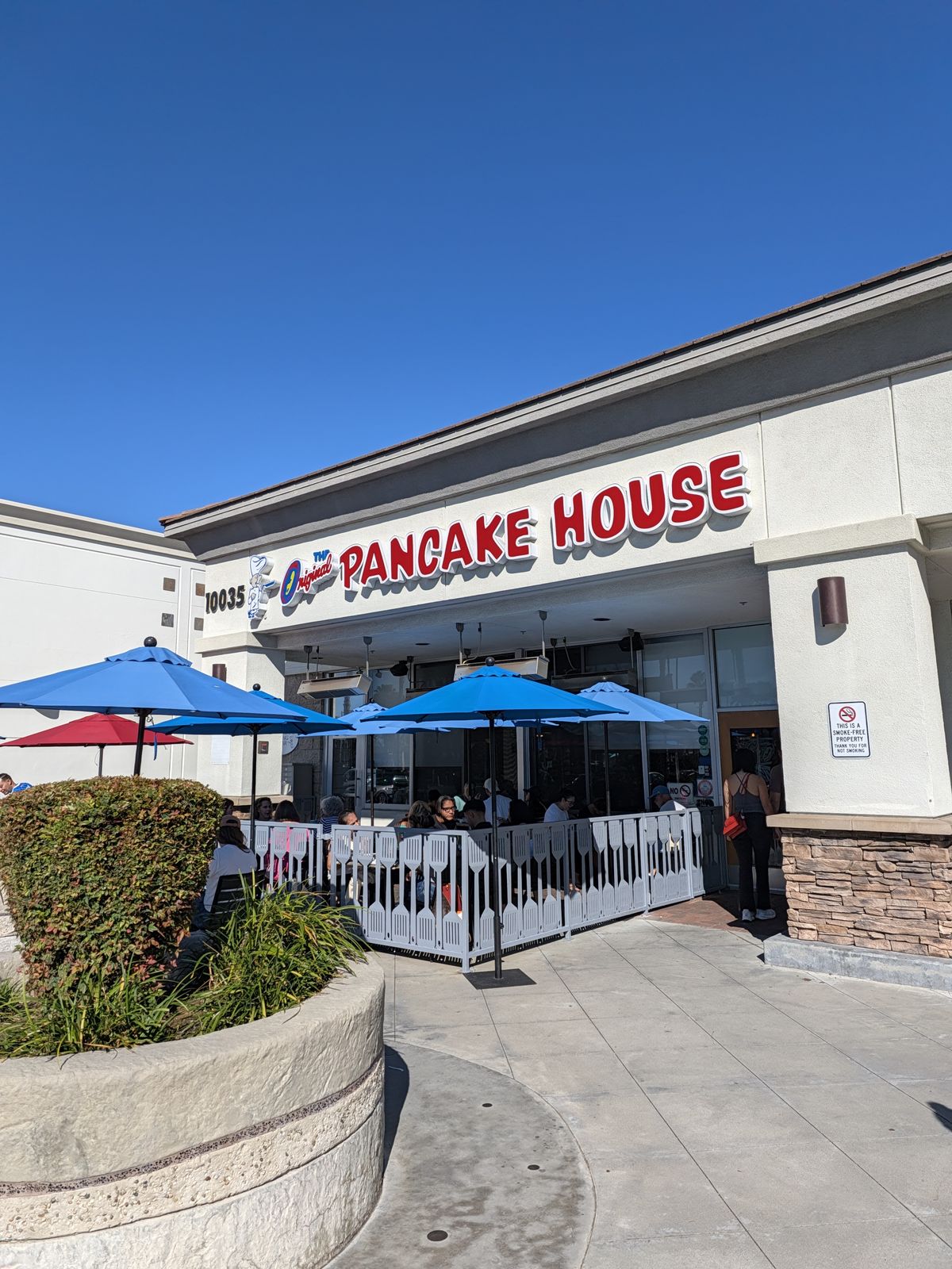 The Original Pancake House storefront on Adams Avenue in Huntington Beach