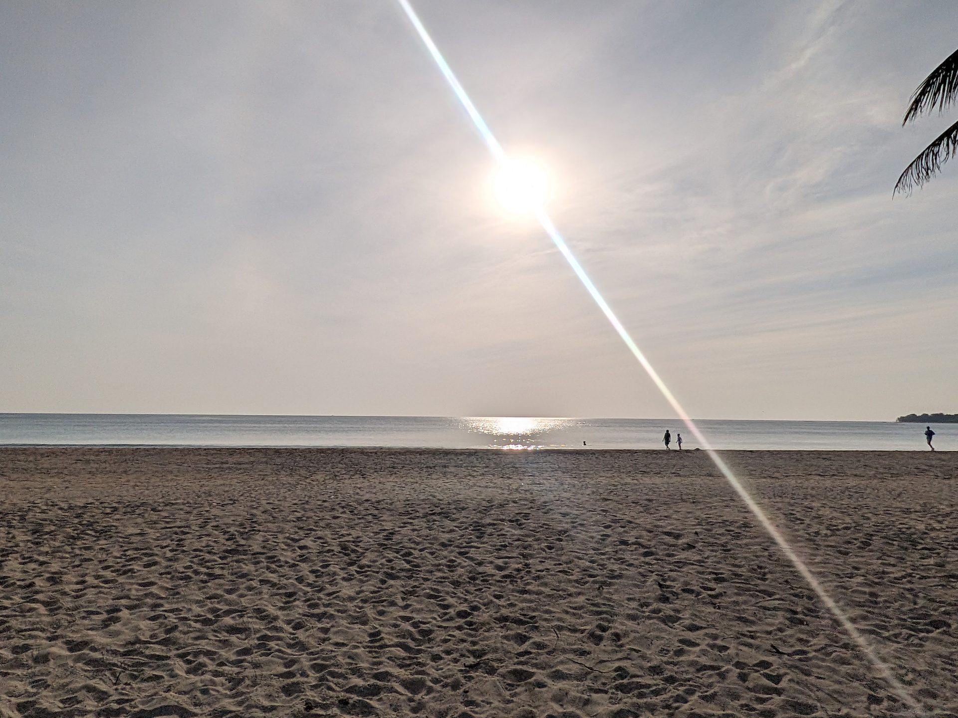 Sunrise over Pasikudah beach