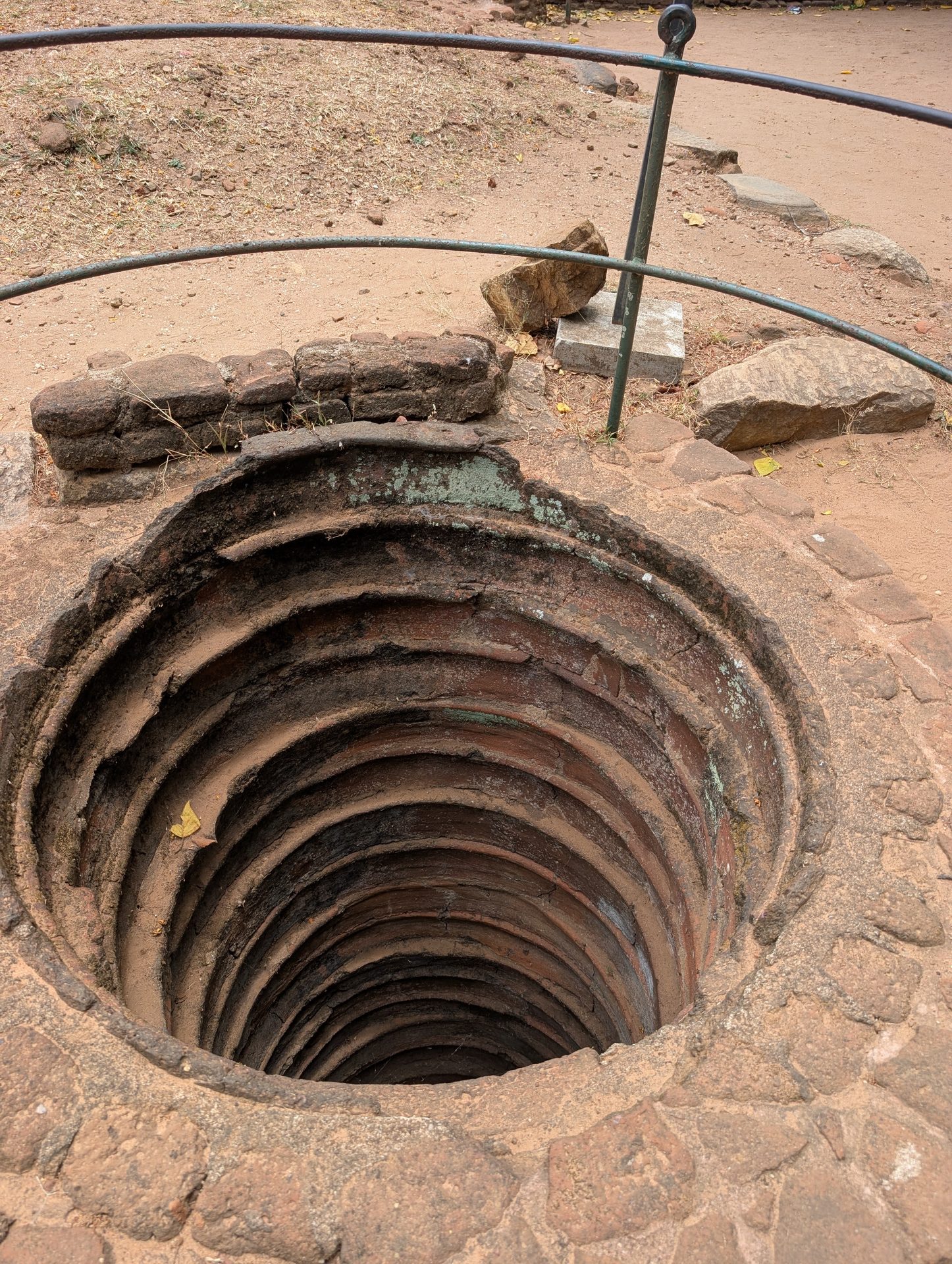 Ancient stepped well in Polonnaruwa