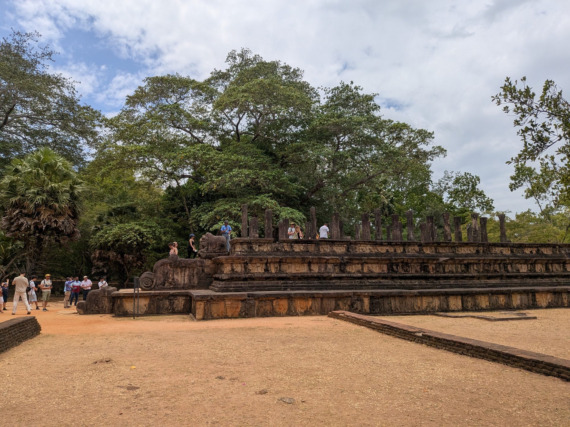 Council Chamber in Polonnaruwa