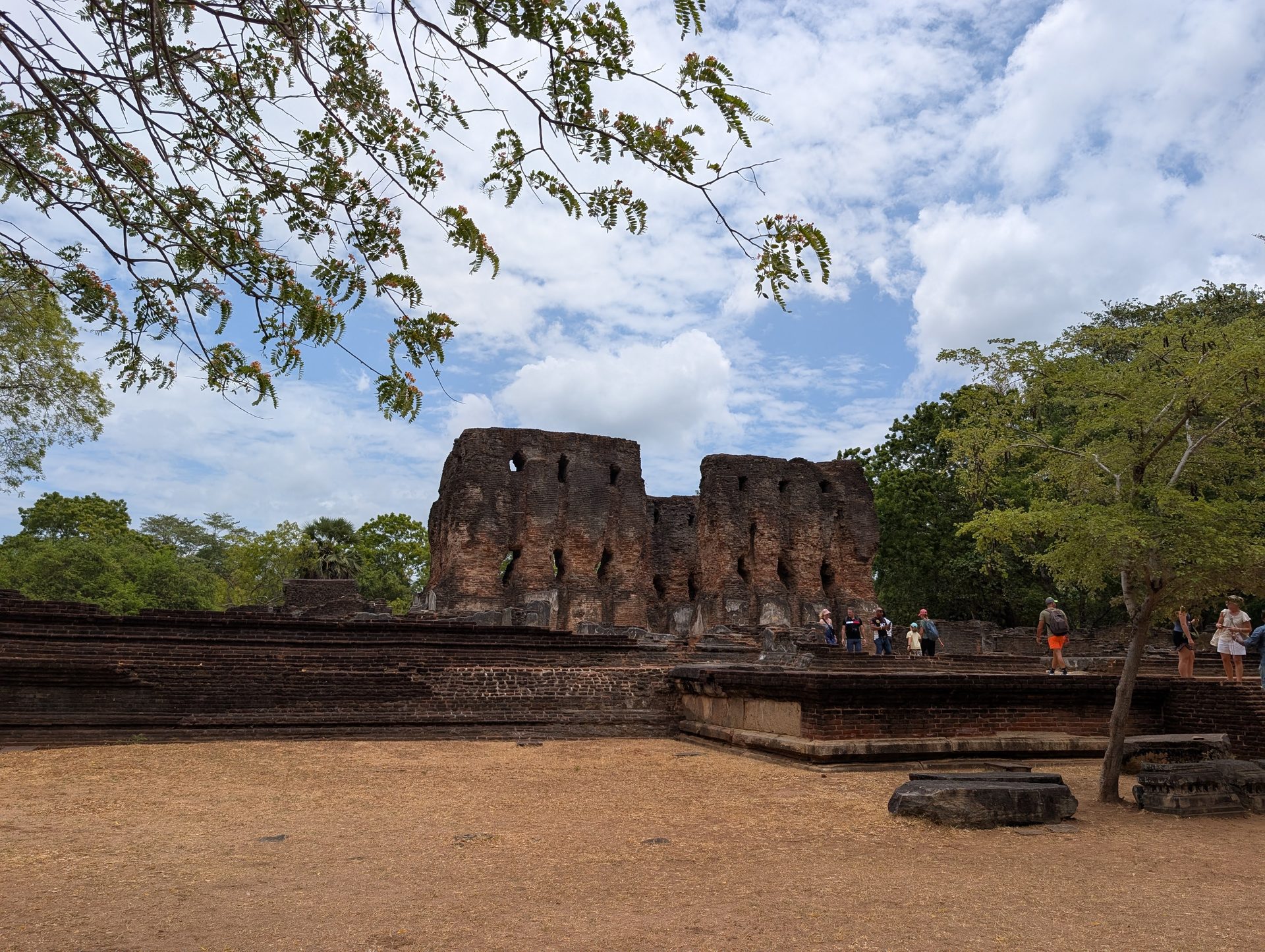 Royal Palace and grounds in Polonnaruwa