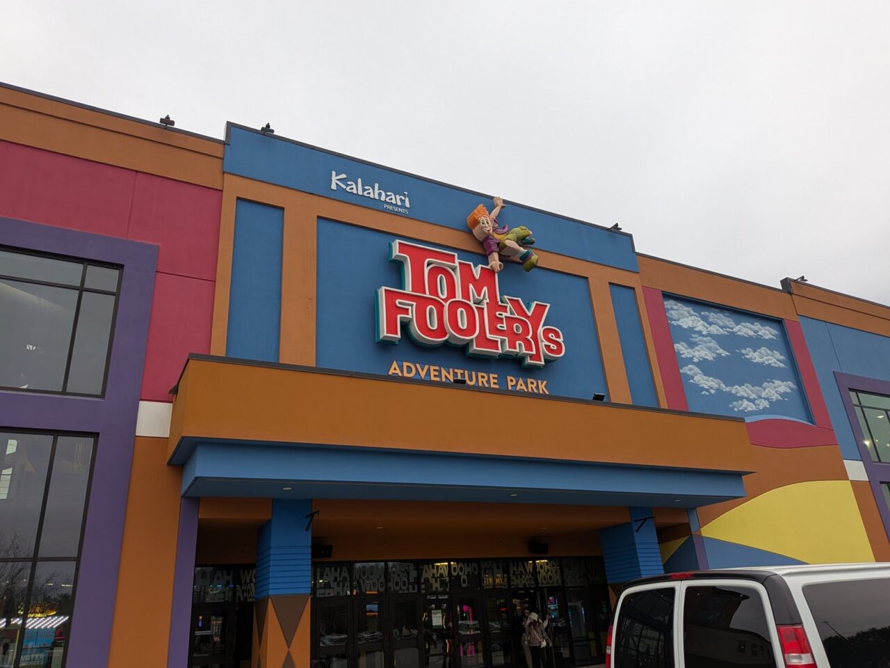 Tom Foolery Ropes Course Tom Foolery's Adventure Park at Kalahari: What to Expect with Kids