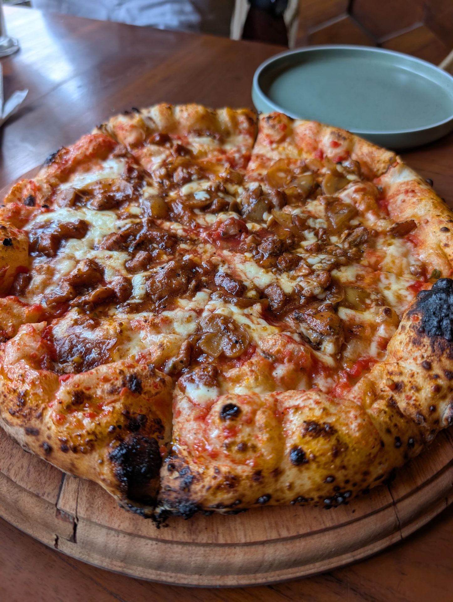 Wood-fired pizza at The Barn by Starbeans in Ella