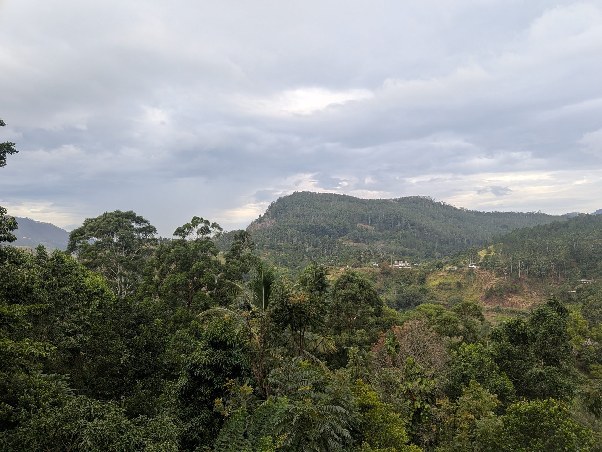 Mountain view from the balcony at Zircon Ella